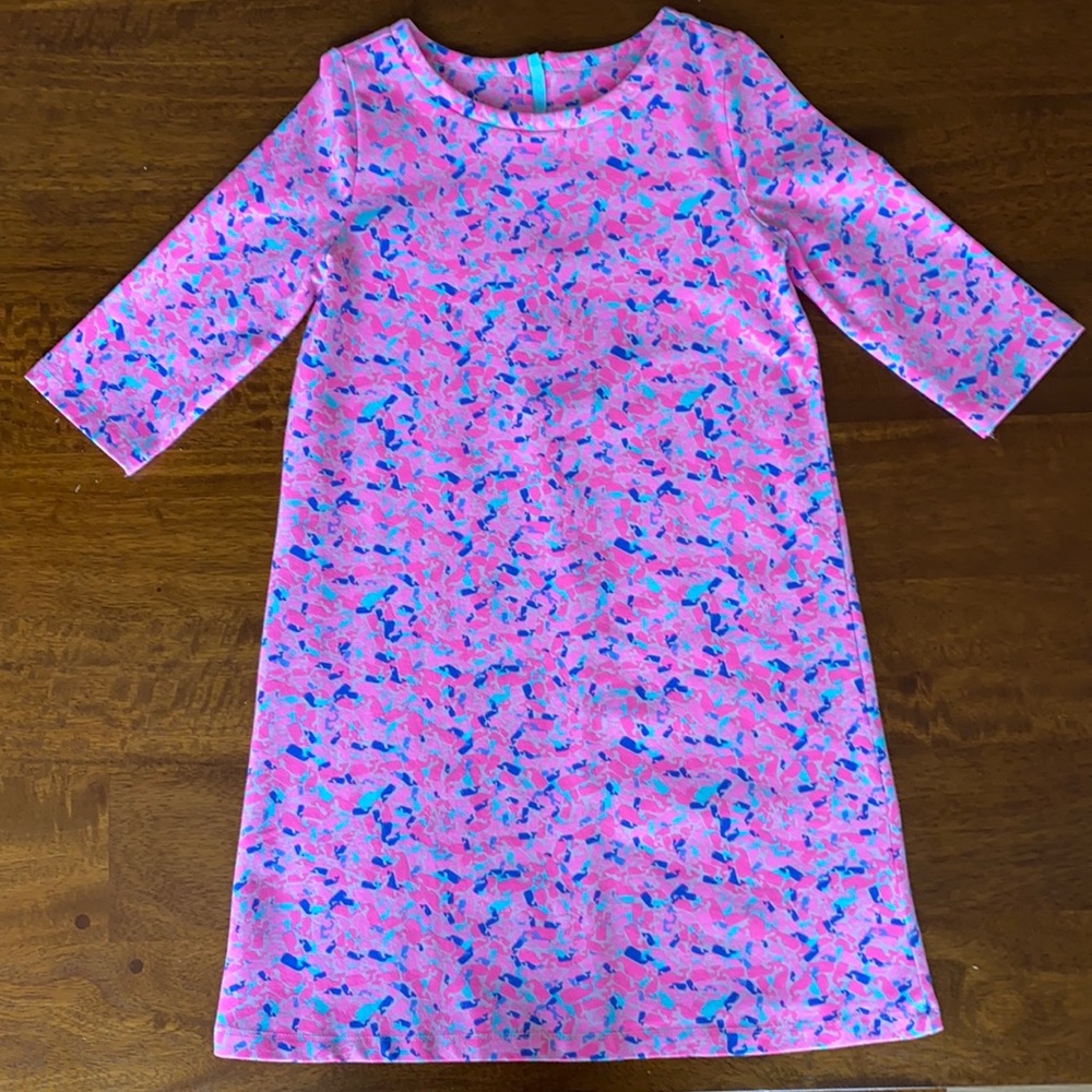 Vineyard Vines Girls size Small Whale Swirl Tisbury Dress
